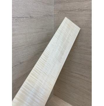 Клён Американский Белый  Волнистый заготовка накладки для бас-гитары Радиал ААА Волна АА 8х96х687 мм (АКЦИЯ)-13