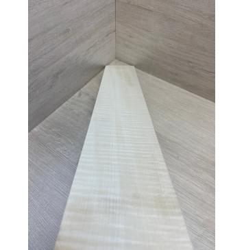 Клён Американский Белый  Волнистый заготовка накладки для бас-гитары Радиал ААА Волна АА 8х96х687 мм (АКЦИЯ)-10