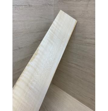 Клён Белый Явор, Волнистый заготовка накладки для бас-гитары Радиал ААА Волна АА 8х106х780 мм (АКЦИЯ)-5