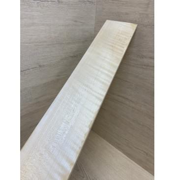 Клён Белый Явор, Волнистый заготовка накладки для бас-гитары Радиал ААА Волна АА 8х106х780 мм (АКЦИЯ)-6