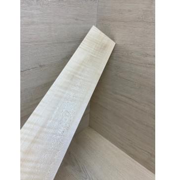 Клён Белый Явор, Волнистый заготовка накладки для бас-гитары Радиал ААА Волна АА 8х106х780 мм (АКЦИЯ)-12