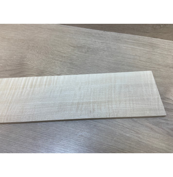 Клён Американский Белый Волнистый заготовка накладки для бас-гитары Радиал ААА Волна ААА 8х95-90х700 мм (АКЦИЯ)-5