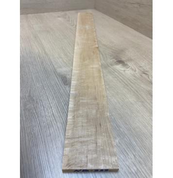 Клён Американский Белый Волнистый заготовка накладки для бас-гитары Смешанный ААА Волна А 8х74х725 мм-2