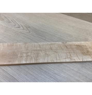 Клён Американский Белый Волнистый заготовка накладки для бас-гитары Смешанный ААА Волна А 8х74х725 мм-4