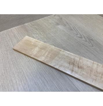 Клён Американский Белый Волнистый заготовка накладки для бас-гитары Смешанный ААА Волна А 8х74х725 мм-16