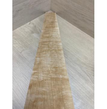 Клён Американский Белый Волнистый заготовка накладки для бас-гитары Смешанный ААА Волна А 8х74х725 мм-8