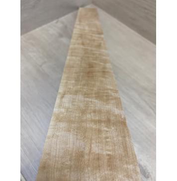 Клён Американский Белый Волнистый заготовка накладки для бас-гитары Смешанный ААА Волна А 8х74х725 мм-12