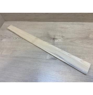 Клён Белый заготовка накладки для бас-гитары Смешанный АА  8.3х75-59х745 мм-0