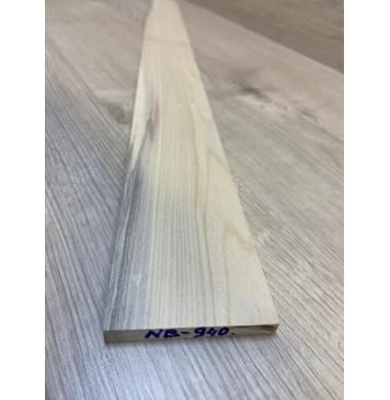 Клён Белый заготовка накладки для бас-гитары Смешанный АА  8.3х75-59х745 мм-1