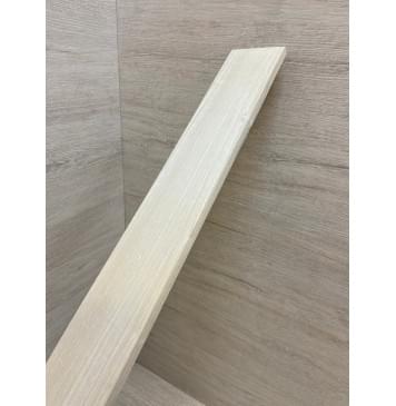 Клён Белый заготовка накладки для бас-гитары Смешанный АА  8.3х75-59х745 мм-4