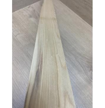 Клён Белый заготовка накладки для бас-гитары Смешанный АА  8.3х75-59х745 мм-8