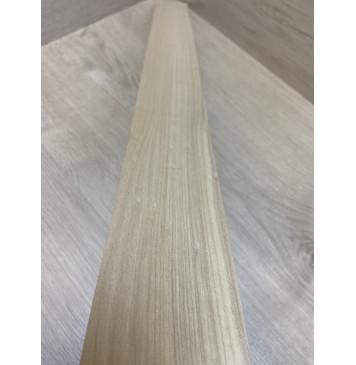 Клён Белый заготовка накладки для бас-гитары Смешанный АА  8.3х75-59х745 мм-9