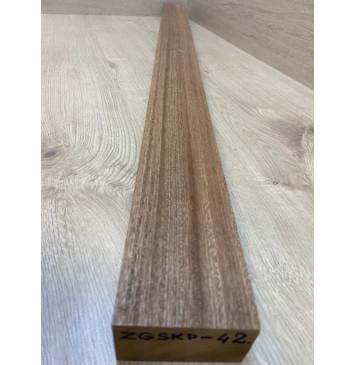 Сапели заготовка для переклеенного сквозного грифа гитары Радиал АА 47х77х1165 мм-5