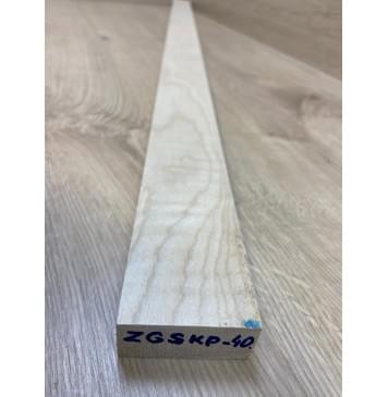 Клён Белый Явор, Волнистый заготовка для переклеенного сквозного грифа гитары Радиал АА Волна АА 25.5х58х1250 мм-1