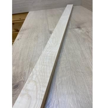 Клён Белый Явор, Волнистый заготовка для переклеенного сквозного грифа гитары Радиал АА Волна АА 25.5х58х1250 мм-6