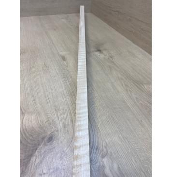 Клён Белый Явор, Волнистый заготовка для переклеенного сквозного грифа гитары Радиал АА Волна АА 25.5х58х1250 мм-11