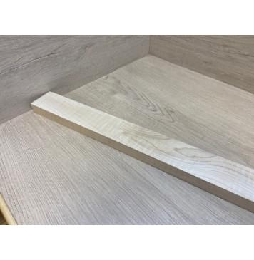 Клён Белый Явор, Волнистый заготовка для переклеенного сквозного грифа гитары Радиал АА Волна АА 25.5х58х1250 мм-16