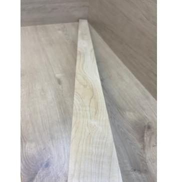 Клён Белый Явор, Волнистый заготовка для переклеенного сквозного грифа гитары Радиал АА Волна АА 25.5х58х1250 мм-2