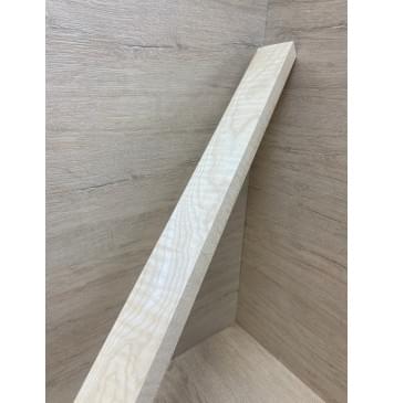 Клён Белый Явор, Волнистый заготовка для переклеенного сквозного грифа гитары Радиал АА Волна АА 25.5х58х1250 мм-13