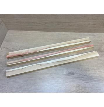 Клен Американский заготовка грифа безголовой гитары Смешанный АА 27х(41-24-41)х635 мм - из 3х частей-0