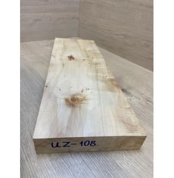 Клён Американский Волнистый Универсальная заготовка Смешанный А Волна А 42.5х186х545 мм-1