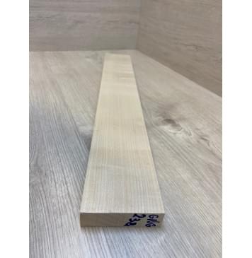 Клён Белый заготовка грифа для Безголовой гитары Радиал АА 24х86х600 мм-1