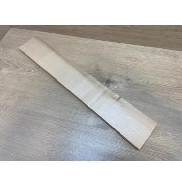 Клён Белый заготовка грифа для Безголовой гитары Радиал А 26х94х598 мм-0