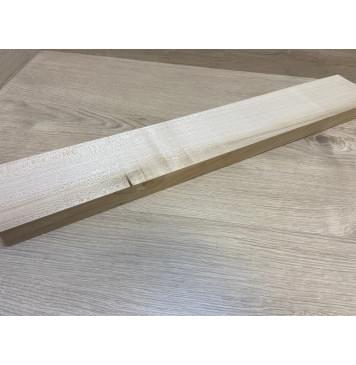 Клён Белый заготовка грифа для Безголовой гитары Радиал А 26х94х598 мм-3