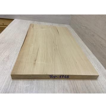 Клён Белый Печёный 150гр заготовка на топ Тангент АА 24.8х328х545 мм (Массив)-1