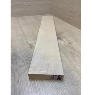 Клён Белый заготовка грифа для Безголовой гитары Радиал АА 26х102х627 мм-2