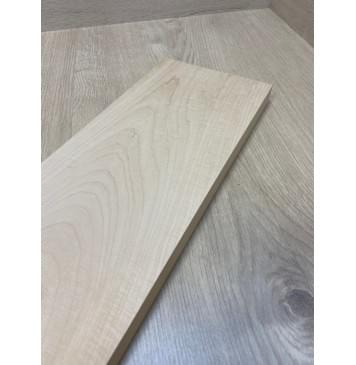 Клён Белый заготовка на топ для Тревел гитары Тангент ААА 25х160-157х510 мм (1шт под распил)-2