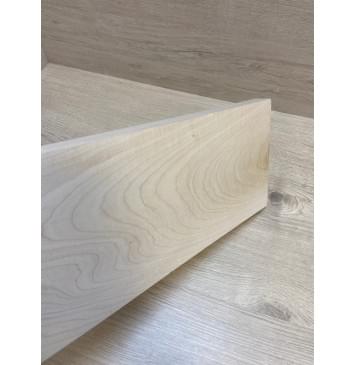 Клён Белый заготовка на топ для Тревел гитары Тангент ААА 25х160-157х510 мм (1шт под распил)-3