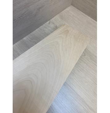 Клён Белый заготовка на топ для Тревел гитары Тангент ААА 25х160-157х510 мм (1шт под распил)-7