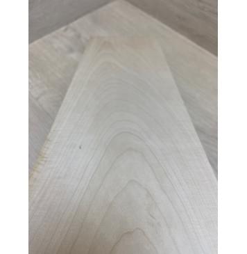 Клён Белый заготовка на топ для Тревел гитары Тангент ААА 25х160-157х510 мм (1шт под распил)-4