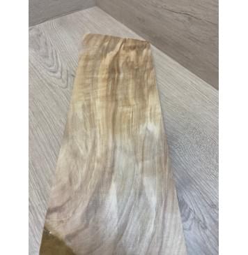 Берёза Болотная заготовка на топ для Тревел гитары Смешанный ААА 28.8х143х430-390 мм - 1шт (под распил)-4