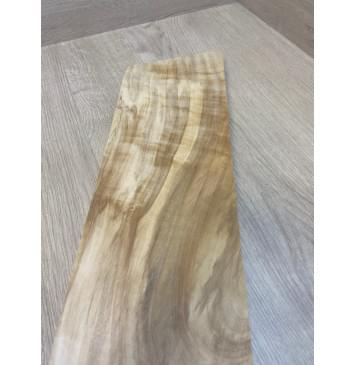 Берёза Болотная заготовка на топ для Тревел гитары Смешанный ААА 28.8х143х430-390 мм - 1шт (под распил)-5