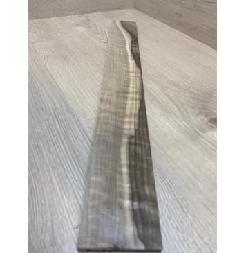 Орех Грецкий Волнистый Заболонь заготовка накладки для электрогитары Смешанный ААА Волна АА 8.5х70х560 мм-3