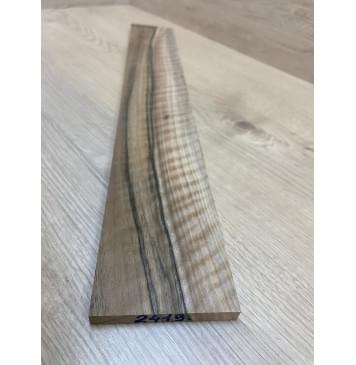 Орех Грецкий Волнистый Заболонь заготовка накладки для электрогитары Радиал АА Волна ААА 10х80х550 мм-2