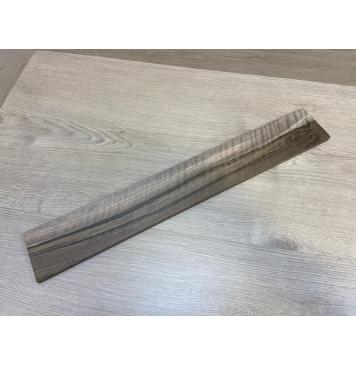 Орех Грецкий Волнистый Заболонь заготовка накладки для электрогитары Радиал АА Волна ААА 10х80х550 мм-4