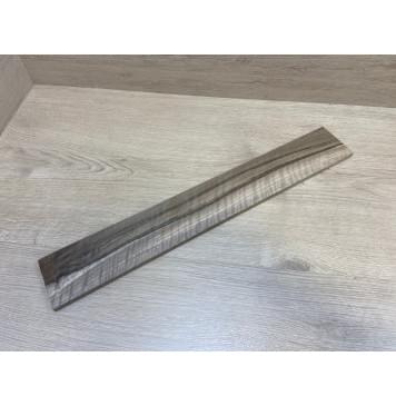 Орех Грецкий Волнистый Заболонь заготовка накладки для электрогитары Радиал АА Волна ААА 10х80х550 мм-5