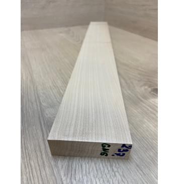 Клён Белый заготовка грифа для Безголовой гитары Радиал АА 24х76-70х580 мм-2