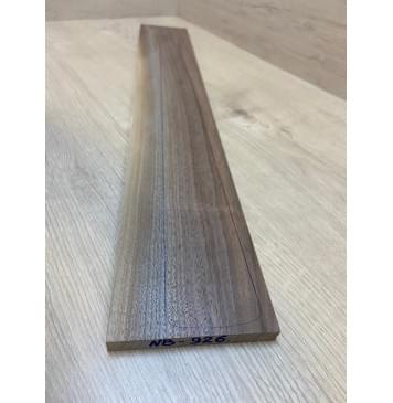 Орех Грецкий Заболонь заготовка накладки для бас-гитары Радиал АА 12.5х110х740 мм-1