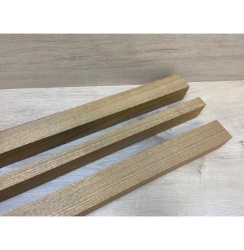 Овенгкол заготовка сквозного грифа гитары Радиал АА 52х(47.5-24.5-47.5)х1015 мм из 3х частей-1