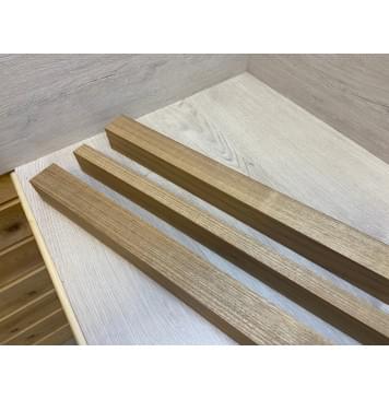 Овенгкол заготовка сквозного грифа гитары Радиал АА 52х(47.5-24.5-47.5)х1015 мм из 3х частей-3