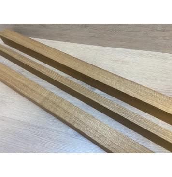 Овенгкол заготовка сквозного грифа гитары Радиал АА 52х(47.5-24.5-47.5)х1015 мм из 3х частей-6