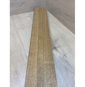 Овенгкол заготовка сквозного грифа гитары Радиал АА 52х(47.5-24.5-47.5)х1015 мм из 3х частей-12