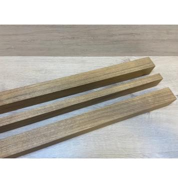 Овенгкол заготовка сквозного грифа гитары Радиал АА 51х(47-23-47)х1050 мм из 3х частей-1