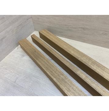 Овенгкол заготовка сквозного грифа гитары Радиал АА 51х(47-23-47)х1050 мм из 3х частей-8