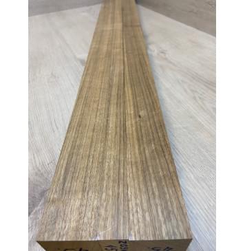 Овенгкол заготовка сквозного грифа гитары Радиал АА 51х(47-23-47)х1050 мм из 3х частей-7