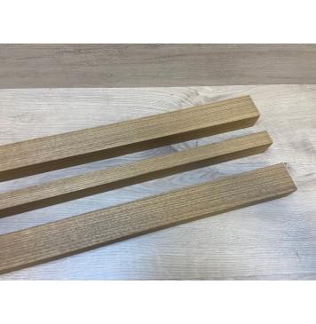 Овенгкол заготовка сквозного грифа гитары Радиал АА 38х(49-25.5х49)х1010 мм из 3х частей-6